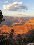 Zonsondergang Grand canyon