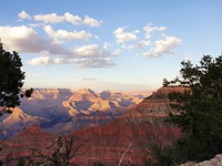 Zonsondergang Grand canyon