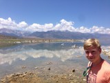 Jurriaan at Mono Lake