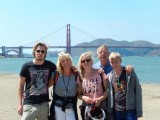 De Duijntjes voor de Golden Gate