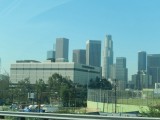 Skyline LA op weg naar Disney