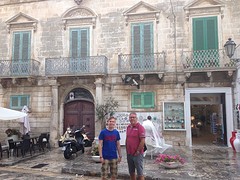 Ostuni, de natte wiite stad