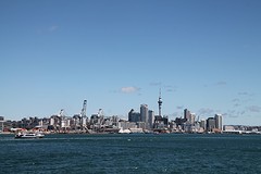 Mooi uitzicht over Auckland