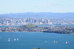 Auckland vanaf 295 meter hoogte