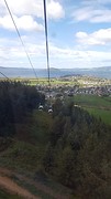 Naar boven met de kabelbaan