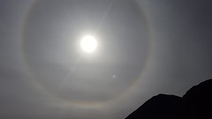 Halo om de zon heen
