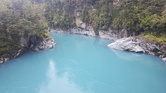 Wel erg blauw water
