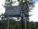 DON'T count sheep while driving