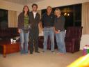 Julie, Joeri, Brooke en Sue