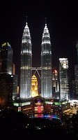 Twin Towers by Night