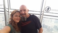 At the top of the world
