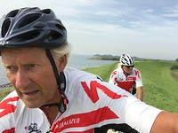 De laatste dag fietsen.