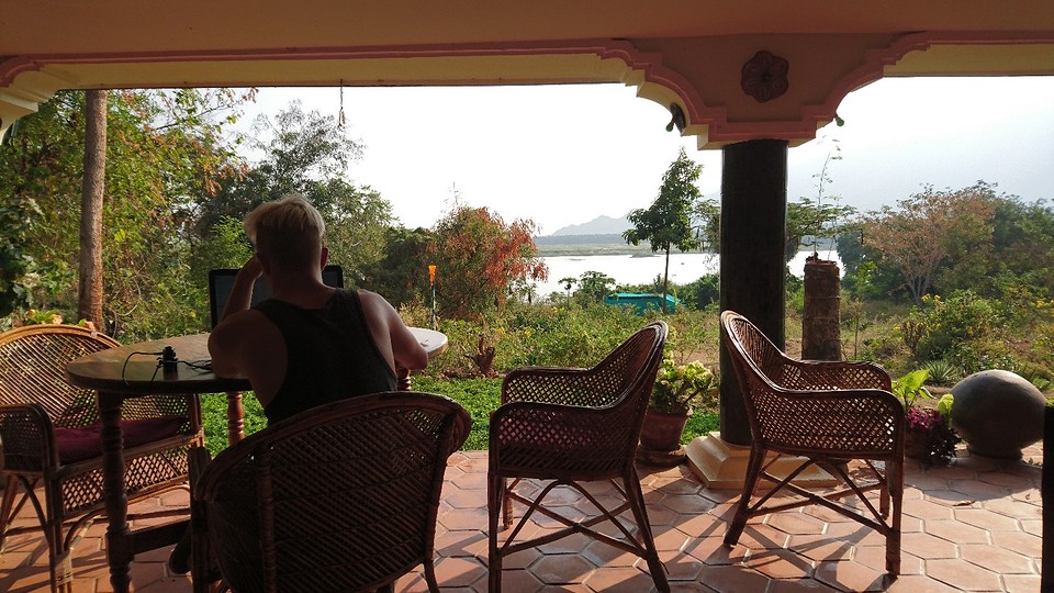 terrace view Foto Rood de Jong’s reisblog