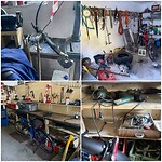 Garage met gratis dieven-gereedschap