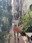 Dit is een van de straatjes in Vila Joiosa