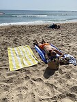 Op het strand van El Campello