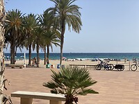 Het strand van Vila joiosa