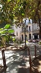 Een park in Alicante vlak achter de boulevard