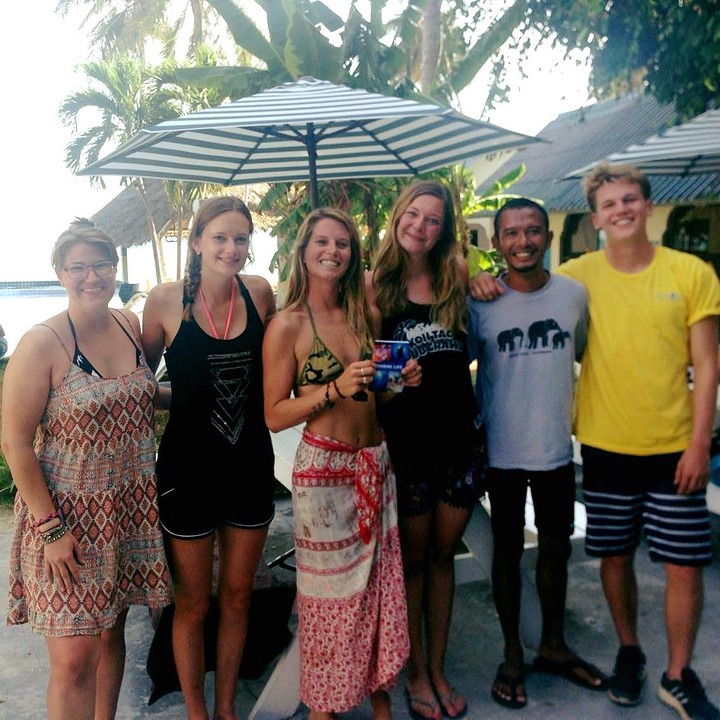 Diving Group and instructors