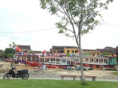 The city centre of the cosy city Hoi An!