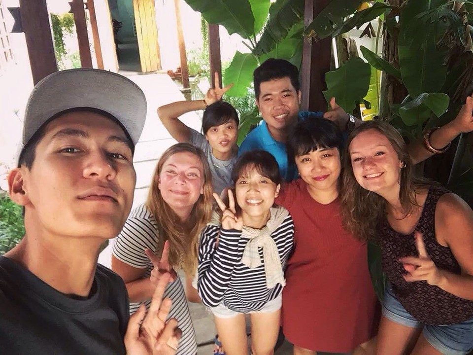 The 'family' from The Hoi An Villa! Thanks for everything!!