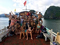 Never forget this crazy Castaways Partycruise on Halong Bay