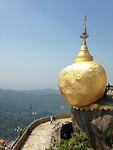 The Golden Rock at Kyaikto
