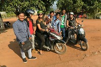 This funny group asked for a photo.. Ofcourse!