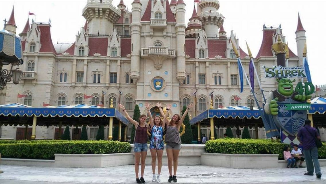 Universal Studios with Anna