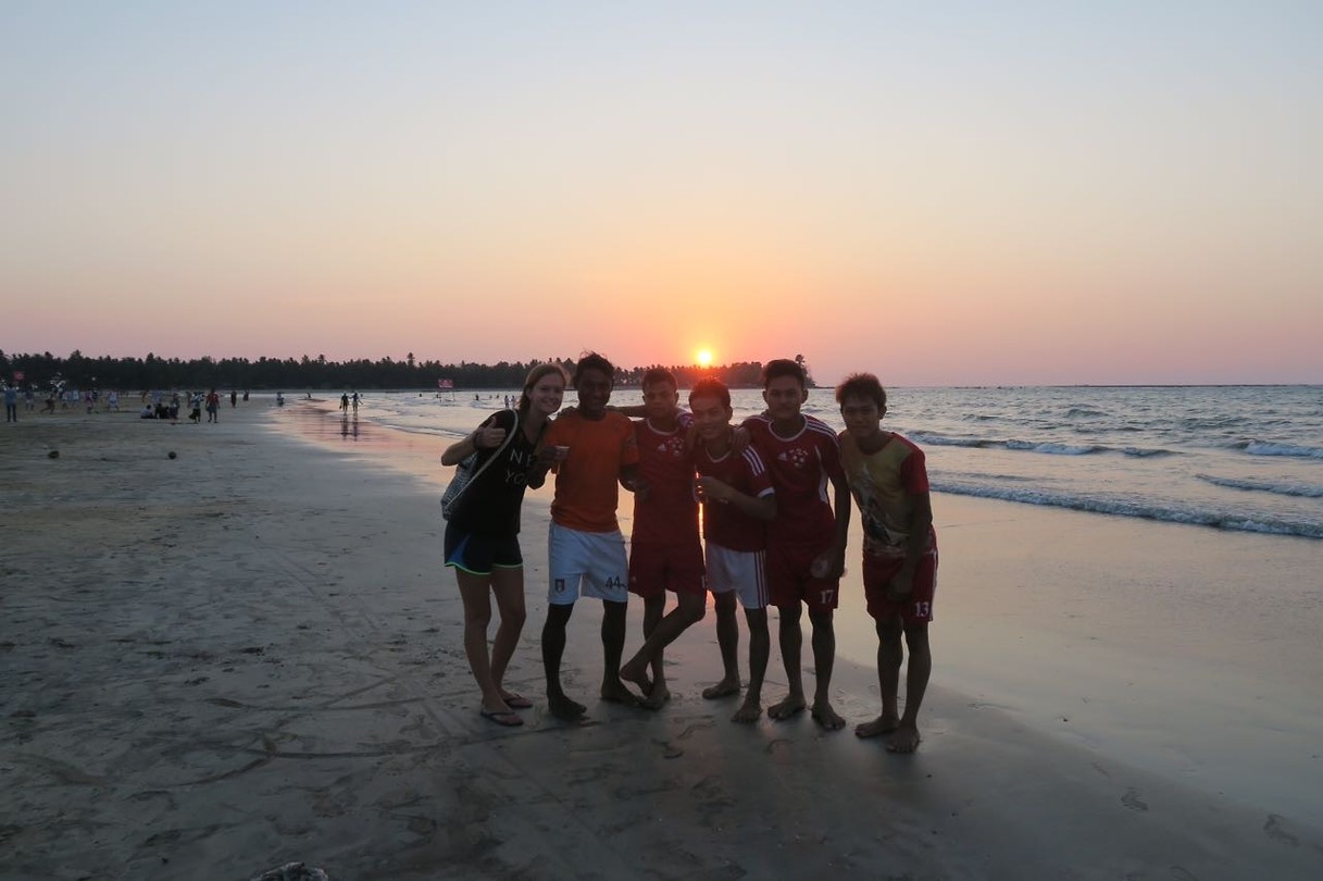 Beach soccer team!