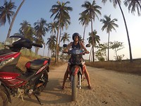 Touring with the motorbikes