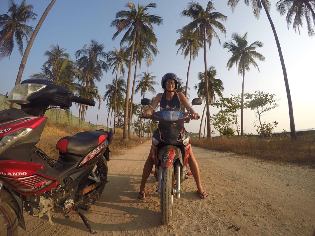 Touring with the motorbikes