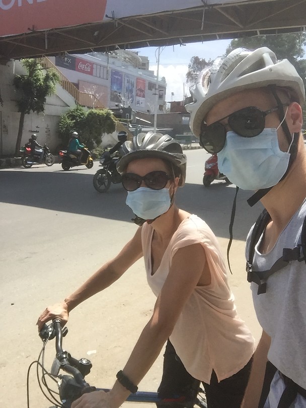 Biking