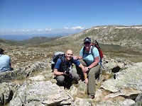 Mooie wandeling naar Mount Kosciuszko