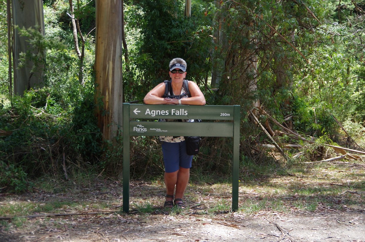 Agnes Falls Foto Dennis en Agnes op reis