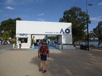 Festival terrein Australian Open