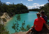 Little blue lake