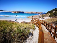Twilight beach