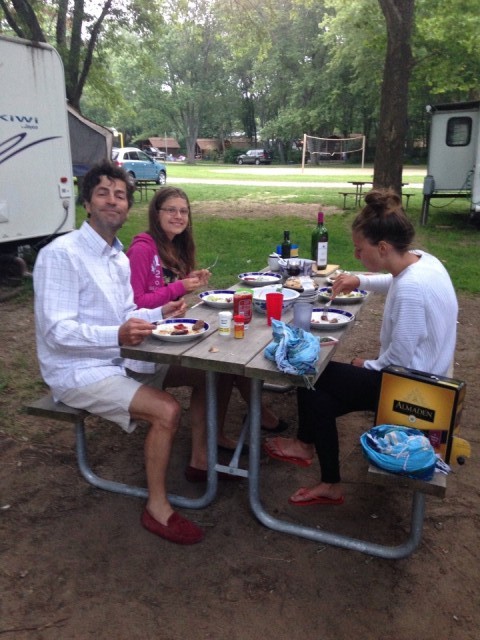 Camping eten