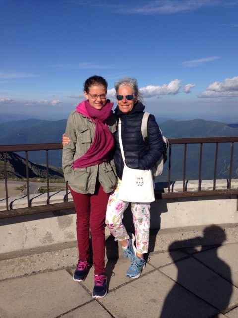 Uitzicht vanaf Mt Washington