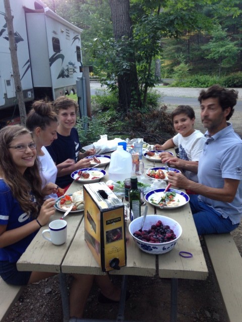 Camping diner
