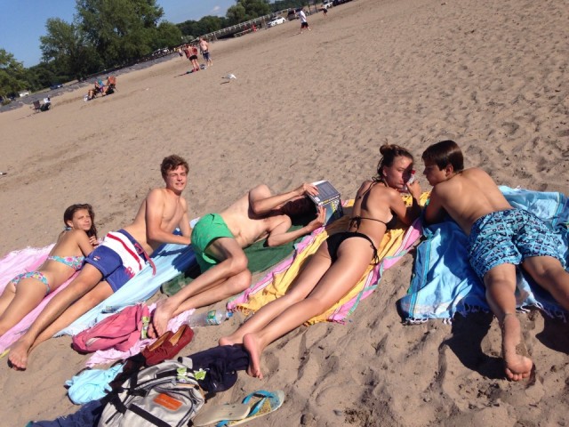 Beach aan Lake Ontario