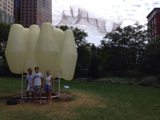 Kunst in park Boston