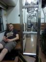Paul in trein