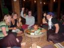 Traditioneel Noord-Thais diner met sticky rice