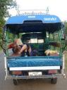 Panne met de tuktuk