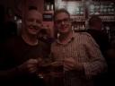 Aan de borrel met Mark en Rachel