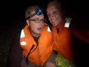 nachtsafari in de boot, charmant.