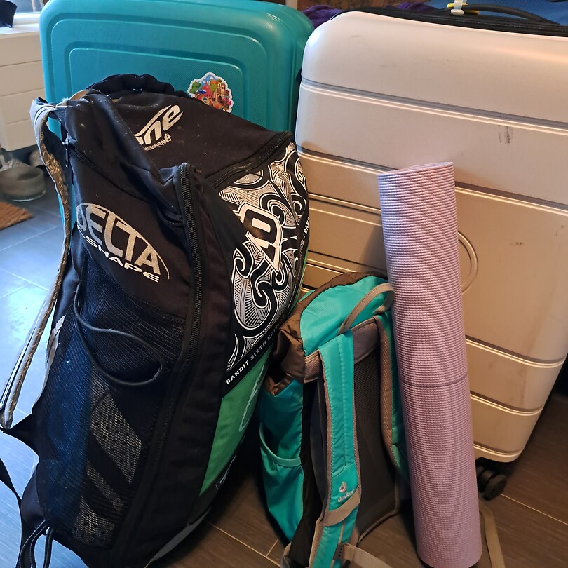 Packed and ready.