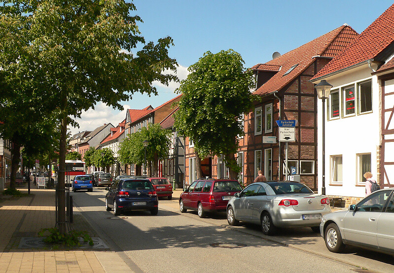 Vorsfelde nabij Wolfsburg, onze overnachtingsplaats